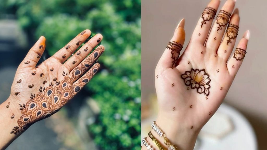 Simple Arabic Mehandi Design