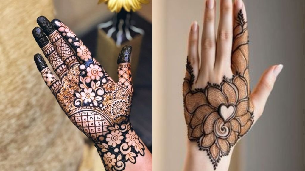 Simple Arabic Mehandi Design