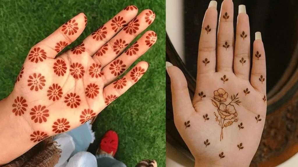 Easy Simple Flower Mehndi Design