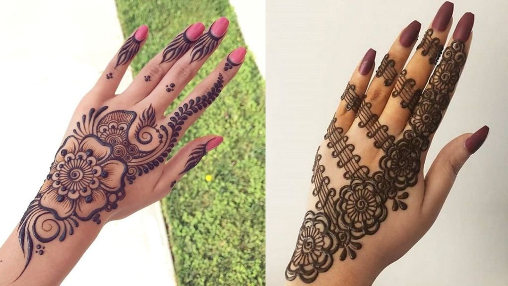 Simple Mehandi ke Design
