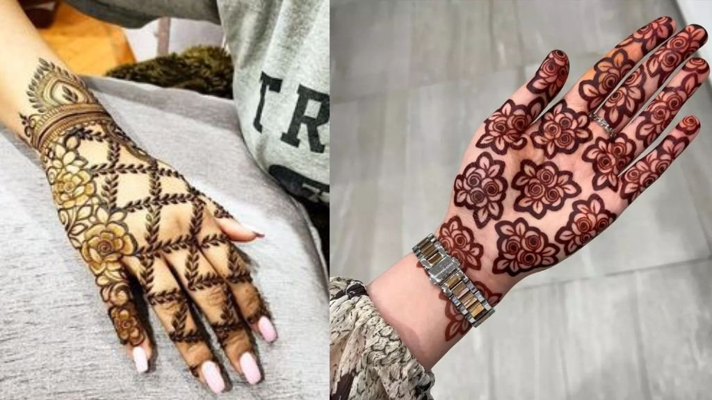 Simple Mehandi ke Design