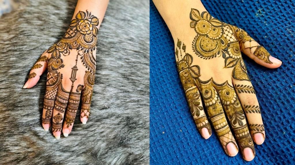 Barik Mehndi Designs