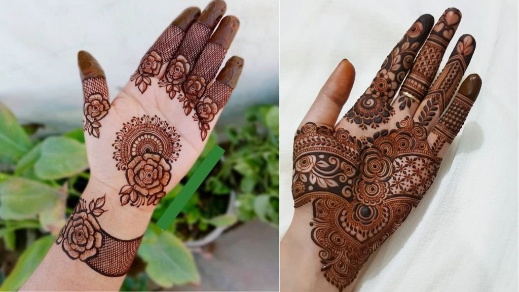 Simple Mehandi ke Design