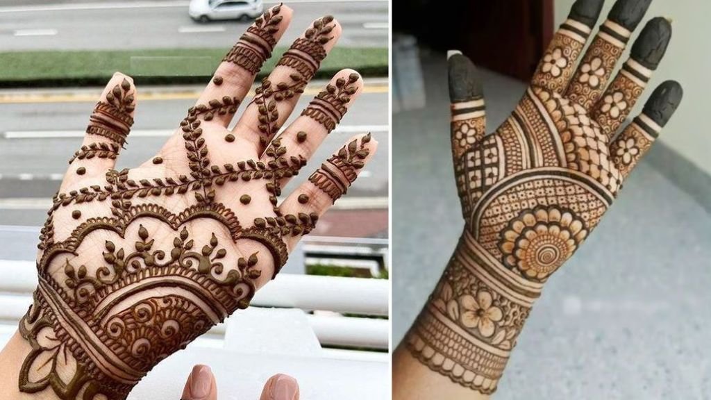 Simple Mehandi ke Design