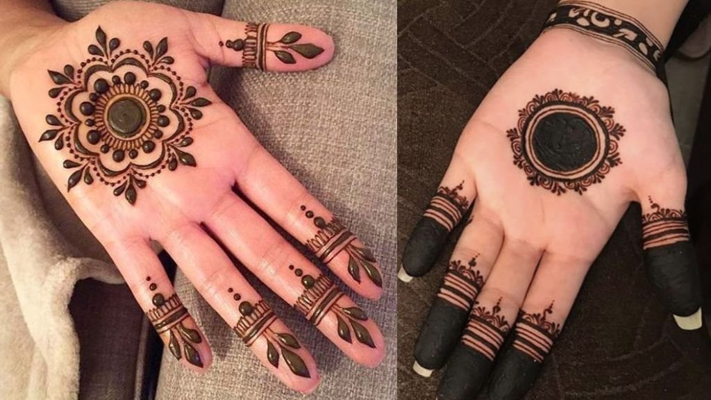 Gol Mehndi Design Photo