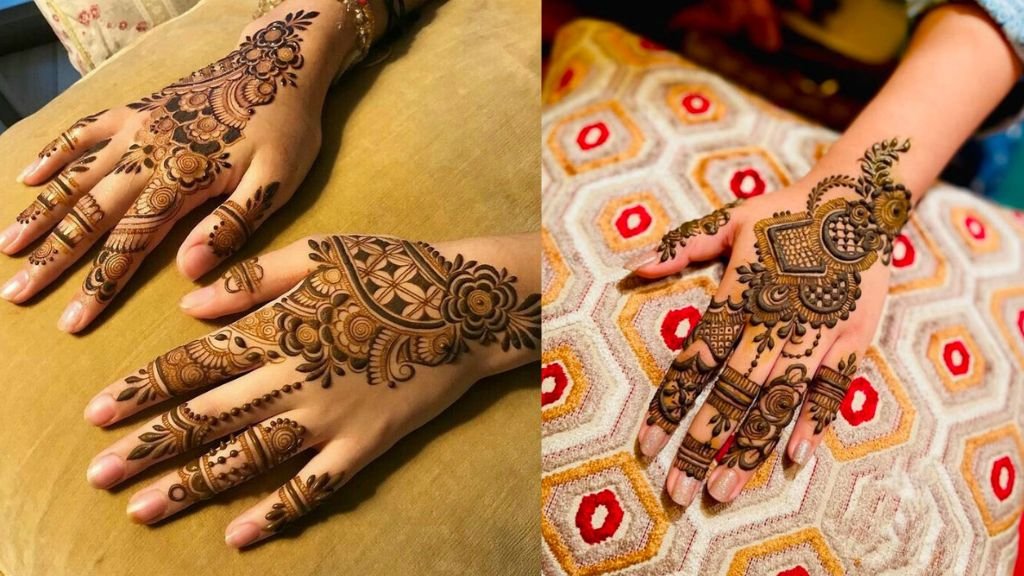 Barik Mehndi Designs