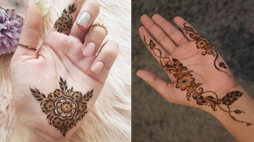 Simple Arabic Mehndi Design