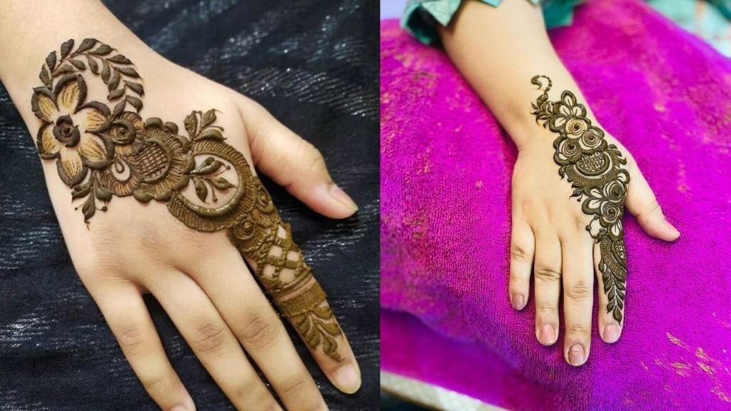 Simple Arabic Mehndi Design