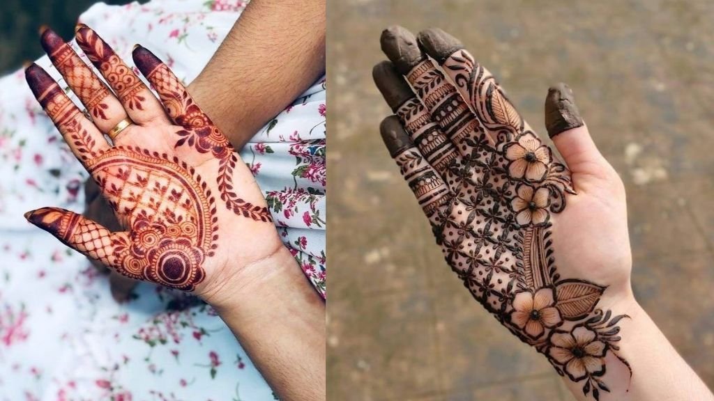 Front Mehndi Design Easy And Beautiful