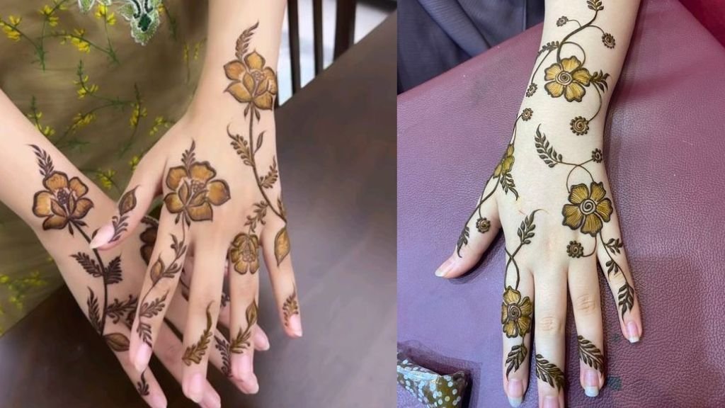 Easy Arabic Mehndi Design