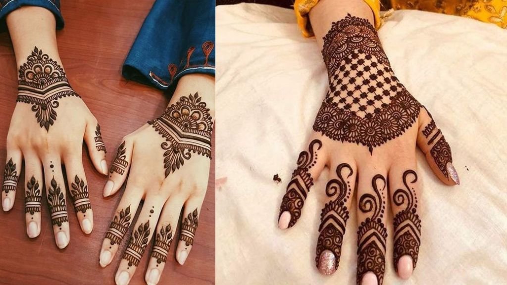 Simple And Stylish Mehndi Designs