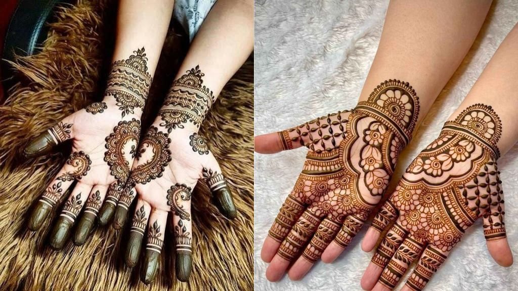Simple And Stylish Mehndi Designs