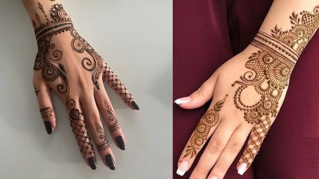 Simple And Stylish Mehndi Designs