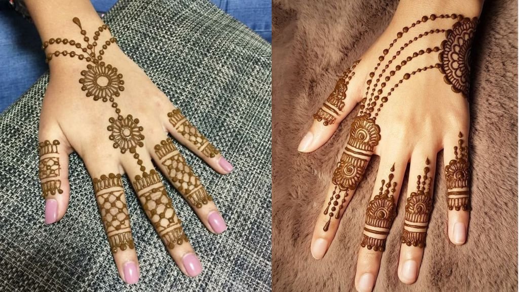 Simple Arabic Mehndi Design