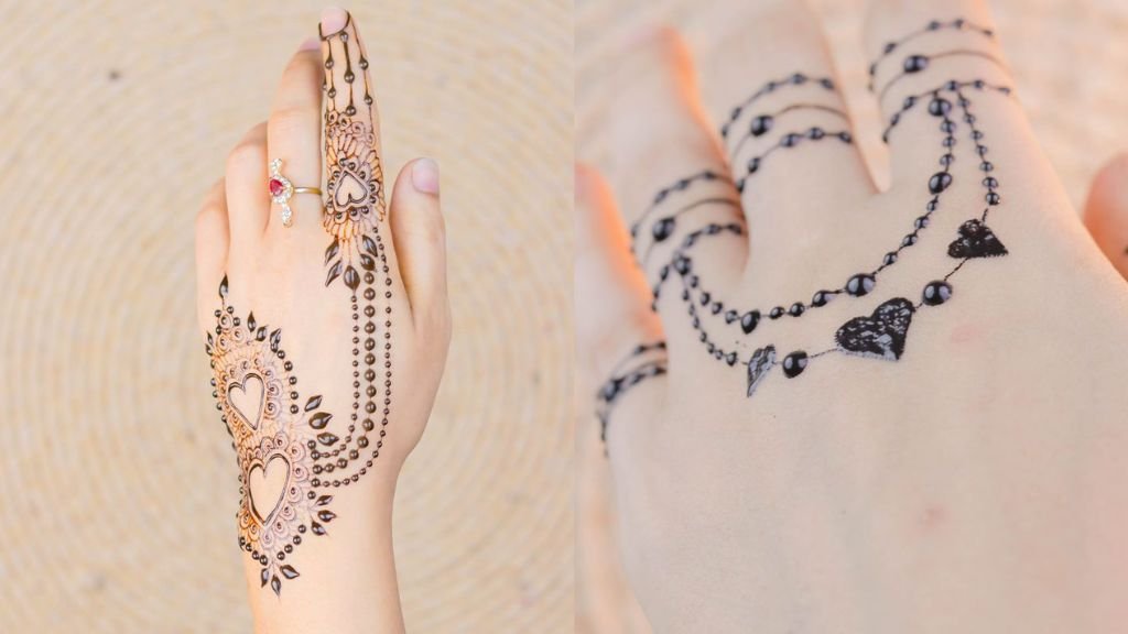 Front Mehndi Design Easy And Beautiful