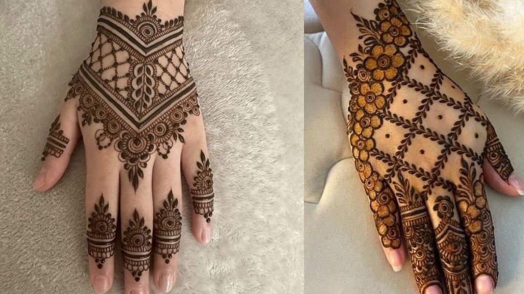 Simple Mehndi Designs For Back Hand