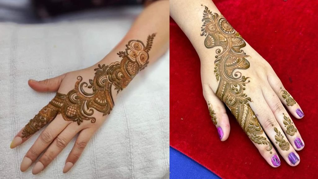Easy Arabic Mehndi Design