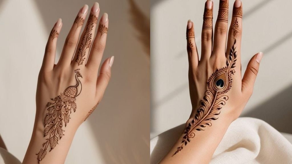 Simple Mehndi Designs For Back Hand