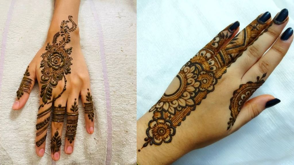 Simple Arabic Mehndi Design