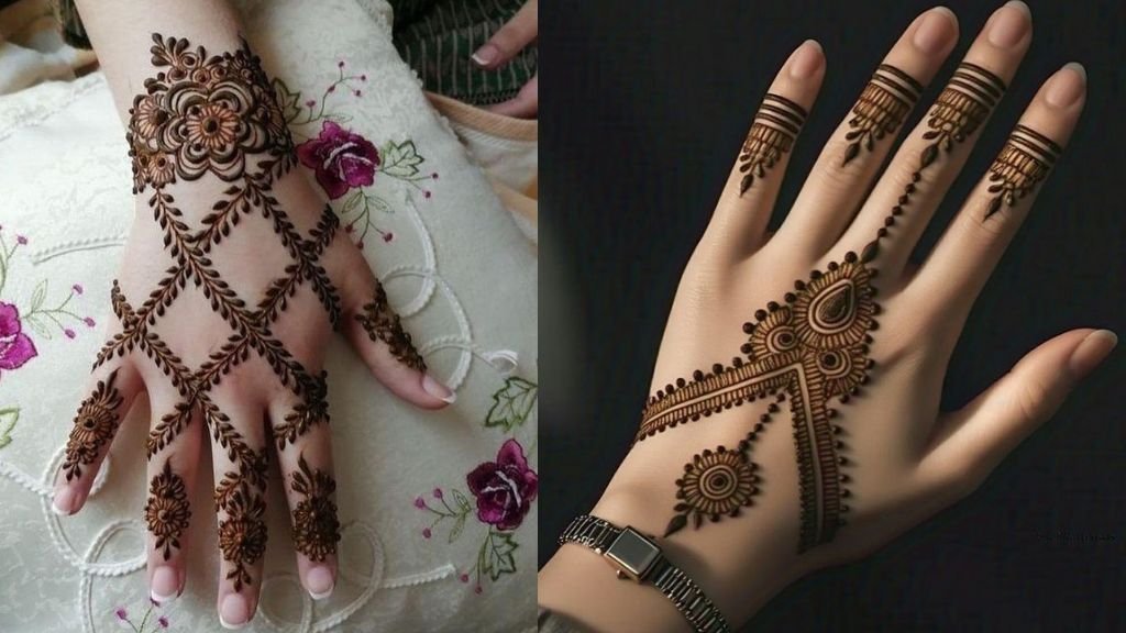Easy Arabic Mehndi Design