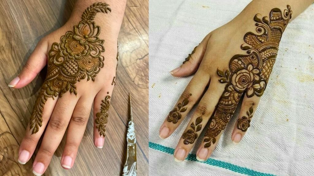 Easy Arabic Mehndi Design