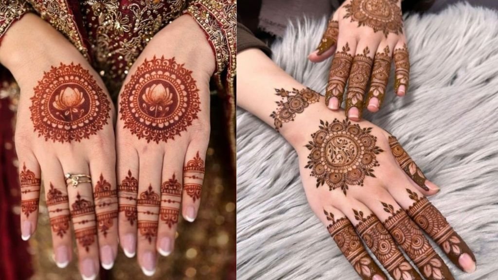 Round Mehandi Design