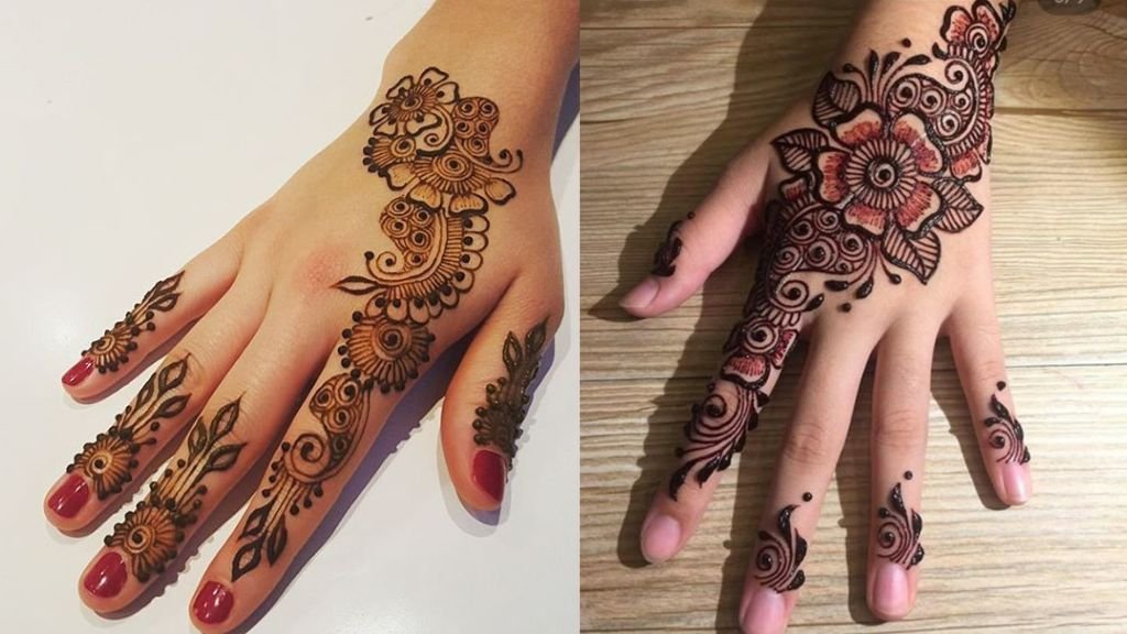 Paisley Mehndi Design