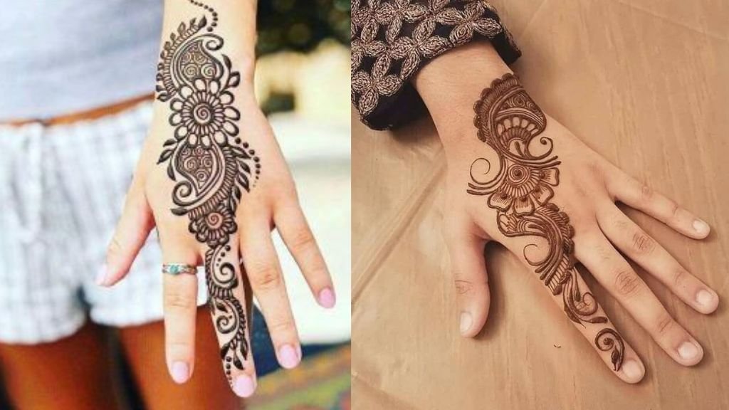 Paisley Mehndi Design