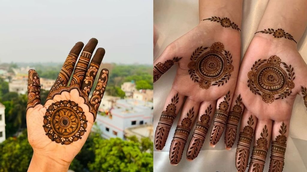 Round Mehandi Design