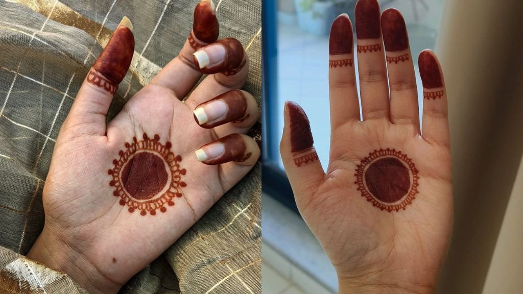 Round Mehandi Design