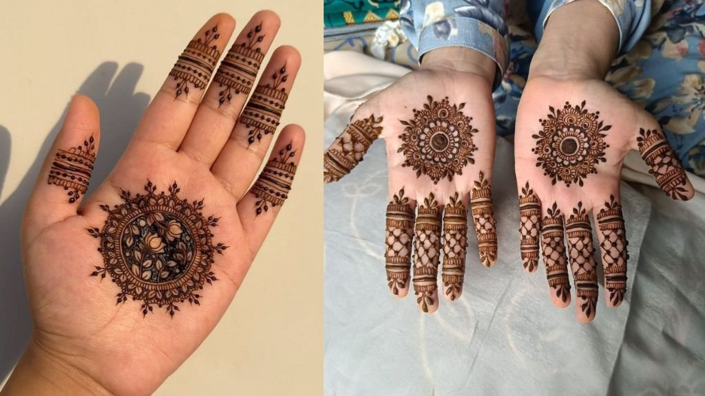 Round Mehandi Design