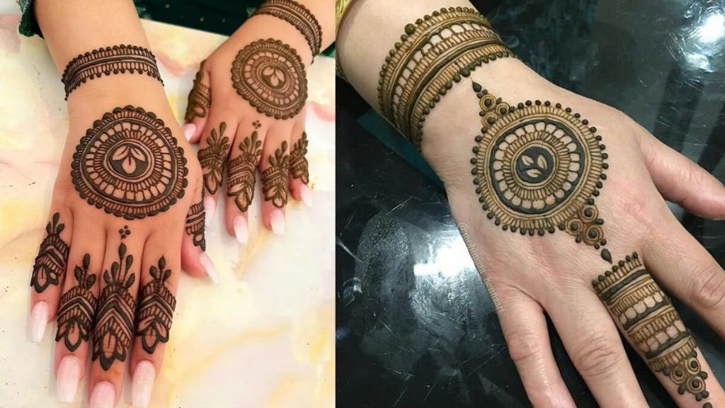 Round Mehandi Design