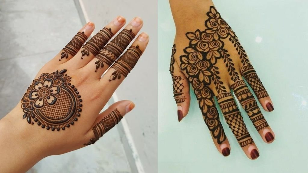 Stylish Back Hand Mehndi Designs