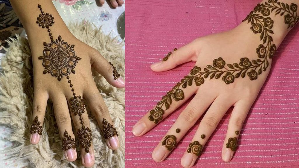 Short Mehndi Design