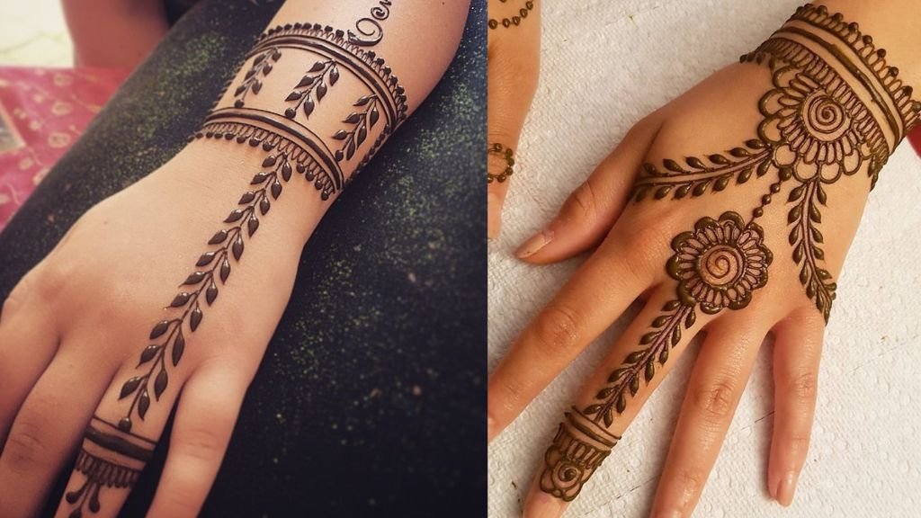 Flower Mehndi Design Simple