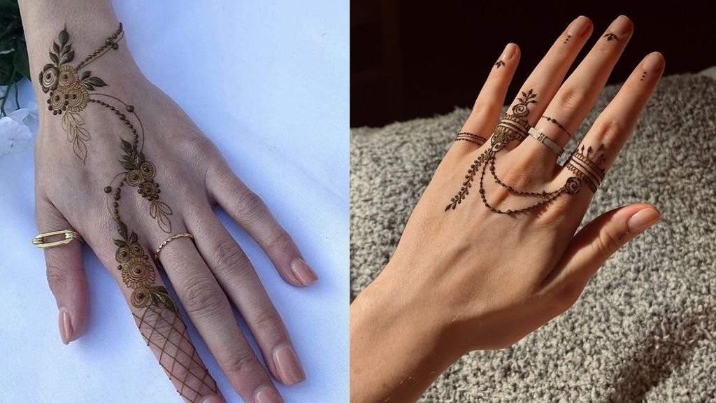 Short Mehndi Design