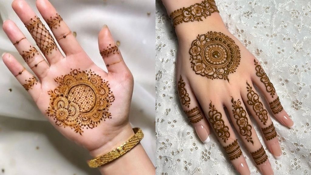 Flower Mehndi Design Simple