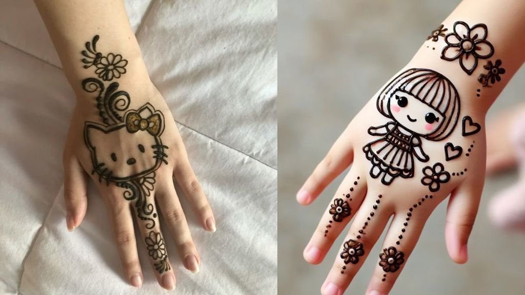 Mehndi Design for Kids