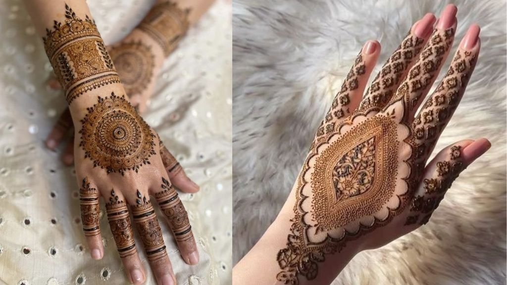 Bridal Mehndi Design Simple