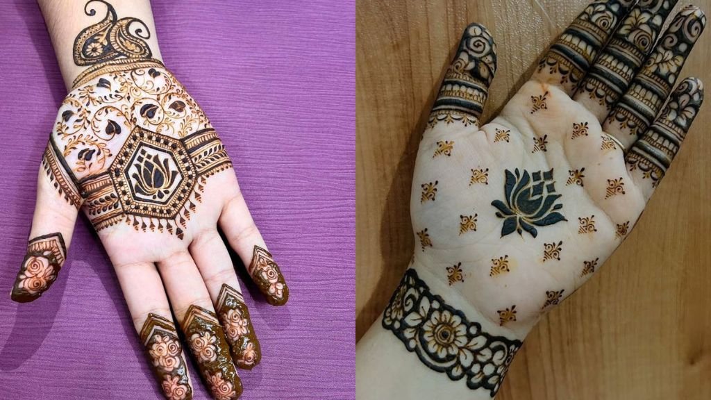 Bridal Mehndi Design Simple