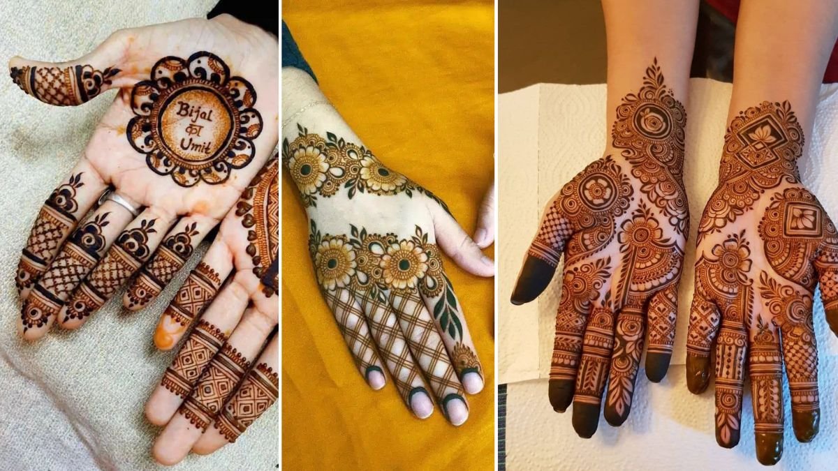 New Mehndi Design Back Hand
