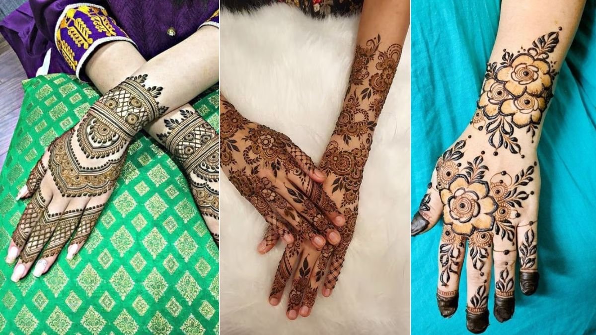 Back Hand Mehndi Design