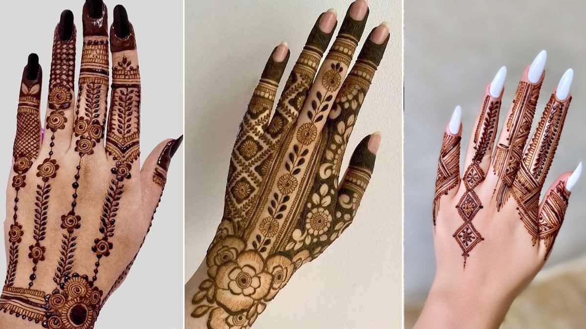 13 Back Hand Mehndi Design