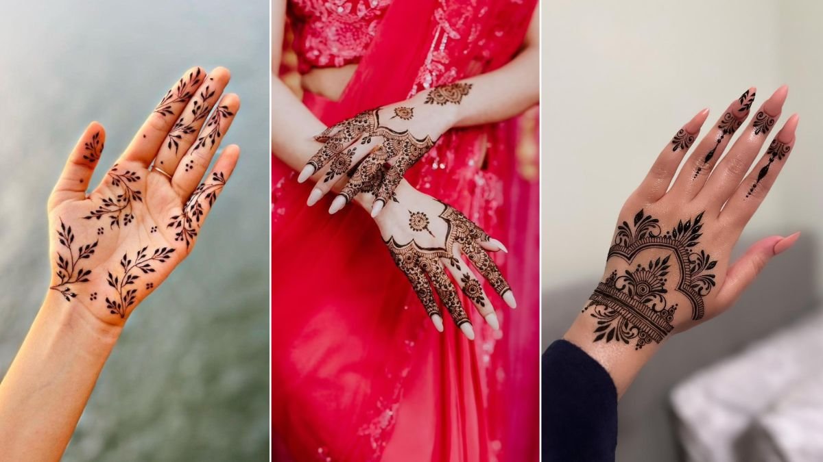 Minimal Mehndi Design