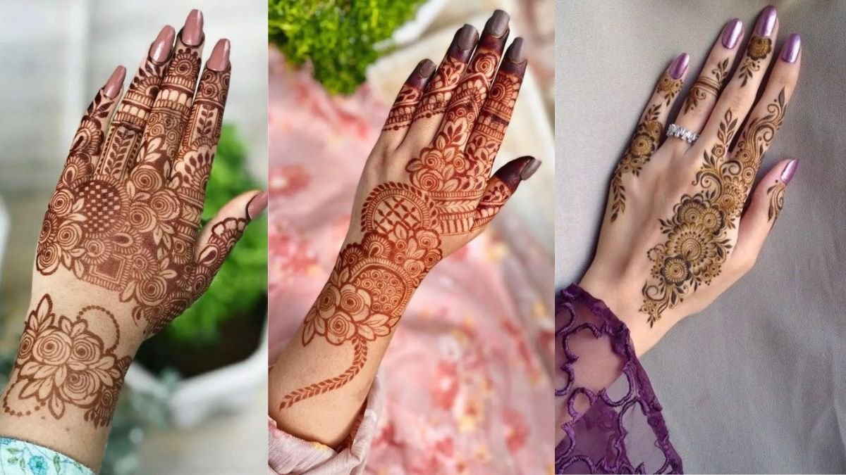 Simple Arabic Mehndi Design