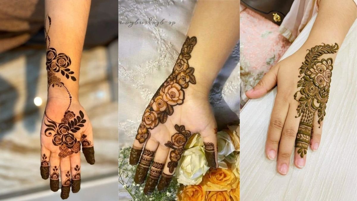 Simple And Stylish Mehndi Designs