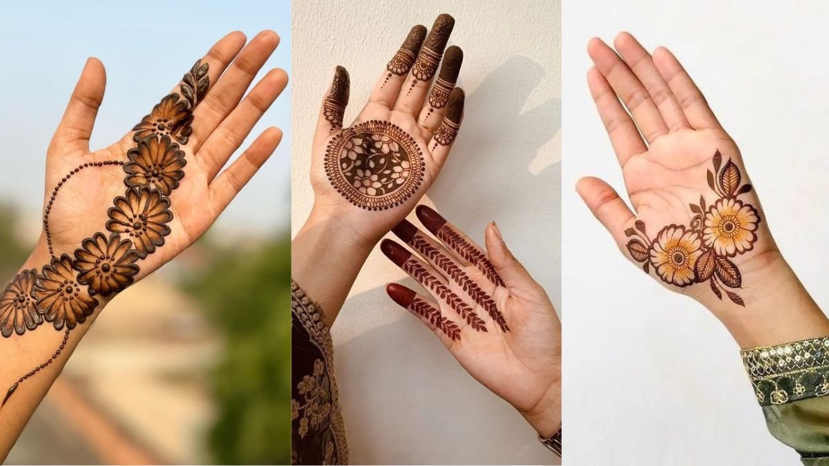 Easy Arabic Mehndi Design