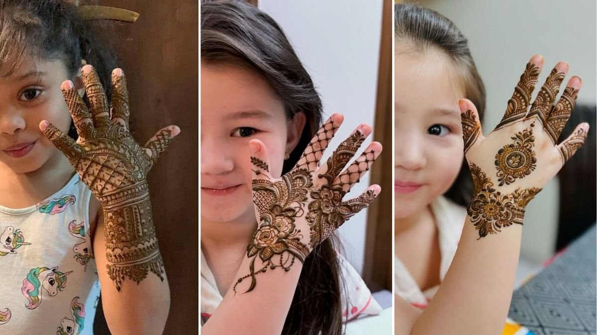 Mehndi Design for Kids