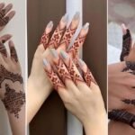 Finger Mehndi Design Simple