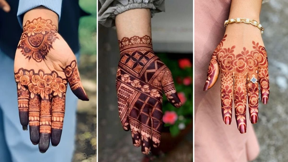 Bridal Mehndi Design Simple